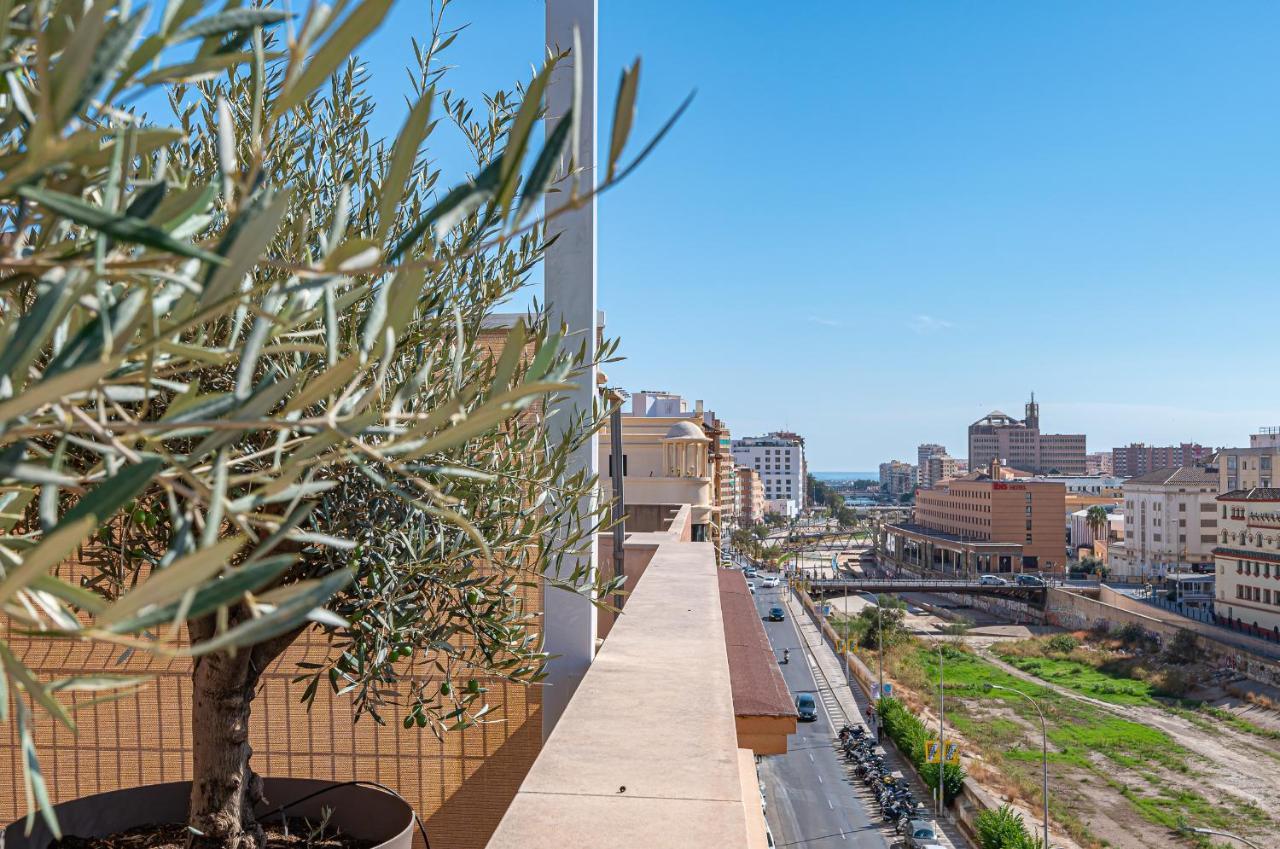 Апартаменты Malaga Centro Terraza Rosaleda Экстерьер фото